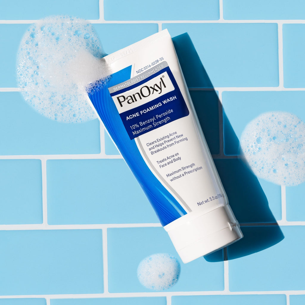 Panoxyl acne foaming wash benzoyl peroxide 10%