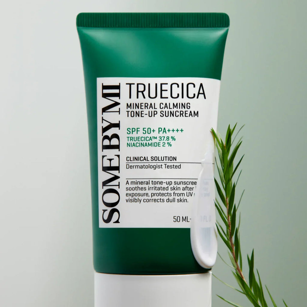 SOME BY MI Truecica Mineral Calming Tone-Up Suncream – Soothe, Protect & Brighten