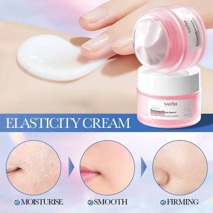 SADOER 10% Niacinamide Spot Removal Repair Facial Cream – Fade Spots, Brighten & Restore Radiance