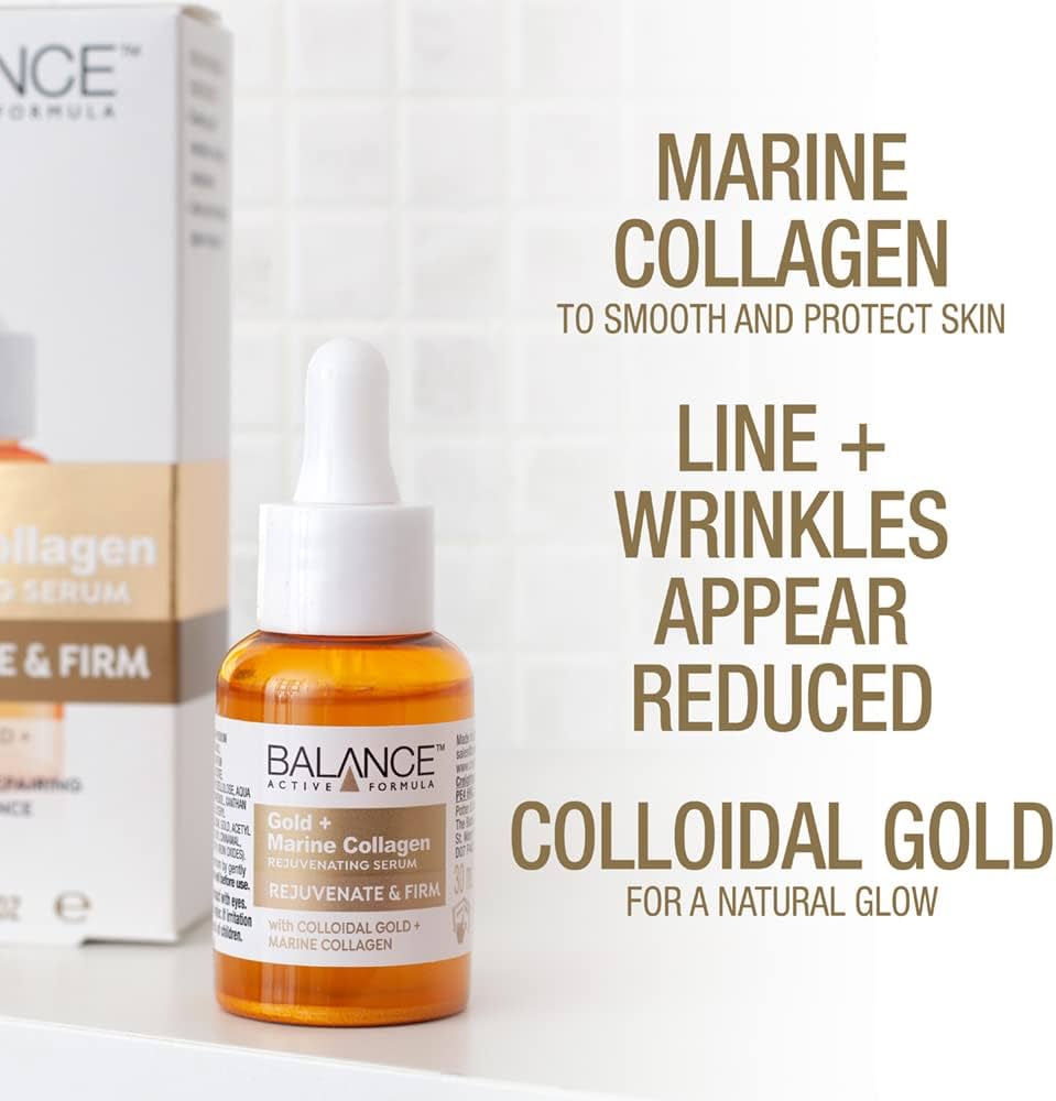 Balance Active Formula Gold + Marine Collagen Rejuvenating Serum 30ml - Buynowpakistan
