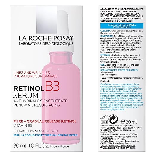 LA Roche-Posey Pure Retinol Face Serum with Vitamin B3 - Buynowpakistan