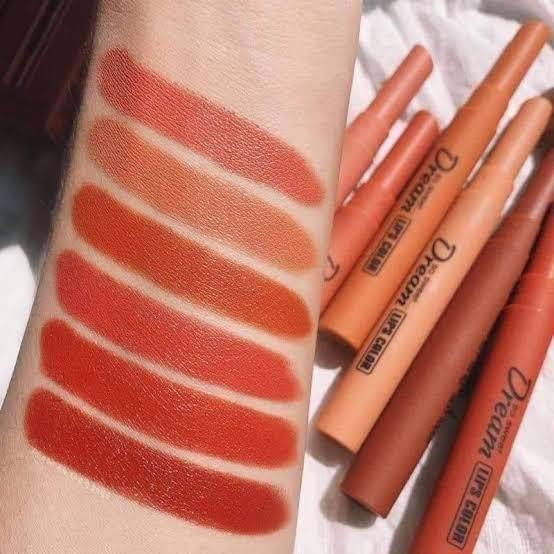 Heng Feng Dream Nude Lipstick 6 pcs