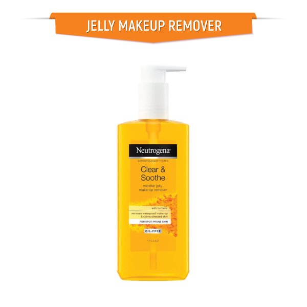 Neutrogena clear & soothe mecellar jelly make-up remover - Buynowpakistan