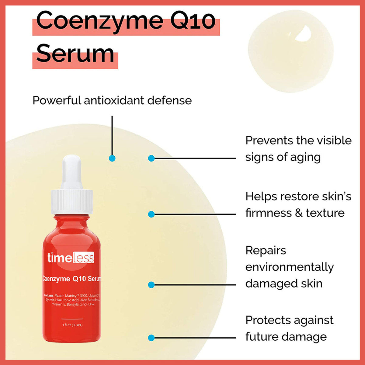 Timeless coenzyme q10 serum