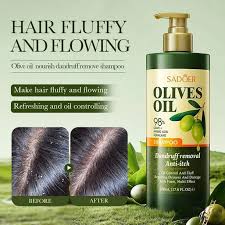 SADOER 98% Olives + Amino Acid Squalene Shampoo | Deep Nourishment & Shine Boost Hair Care