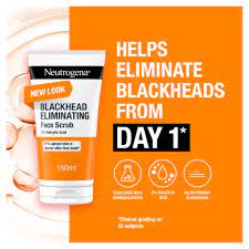 Neutrogena - Blackhead Eliminating Facial Scrub - Pore-Cleansing & Exf