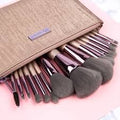 BH Cosmetics Lavish 15-Pc Makeup Brush Set + Bag – Blend, Sculpt & Define Like a Pro