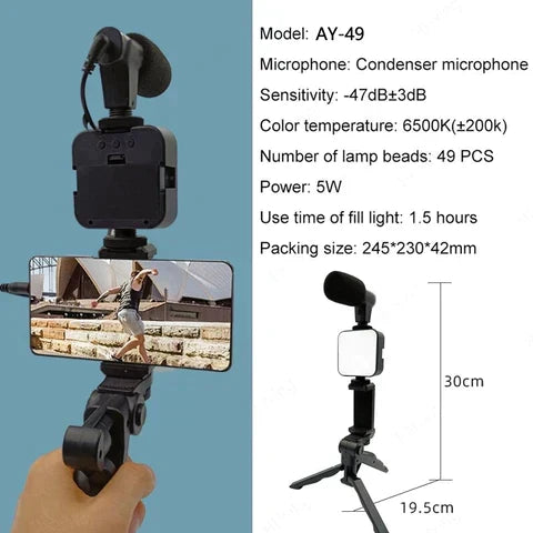 Video Making Kit (Vlogging Kit) - Buynowpakistan