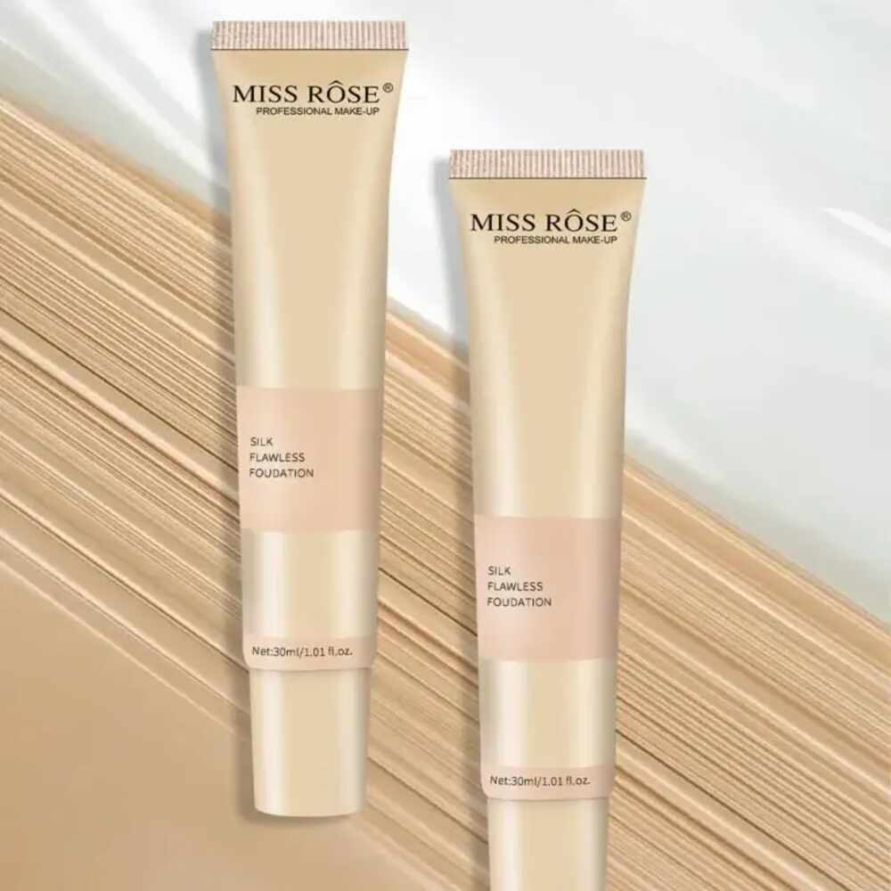 Miss Rose Silk Flawless Foundation – Smooth, Radiant & Long-Lasting