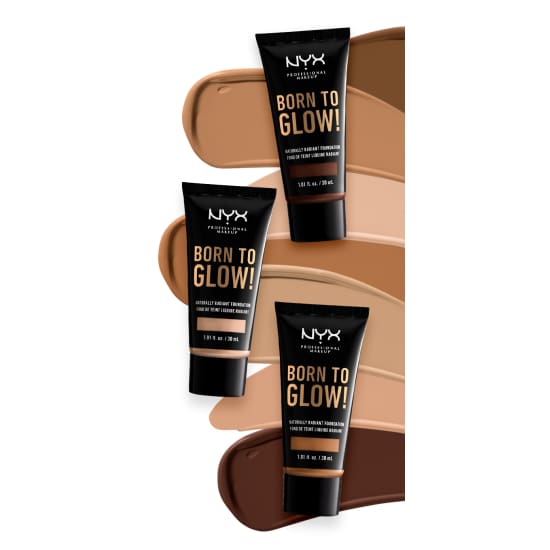 NYX born to glow foundation