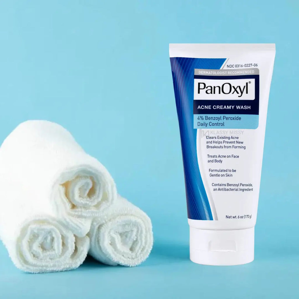 Panoxyl acne foaming wash benzoyl peroxide 4%